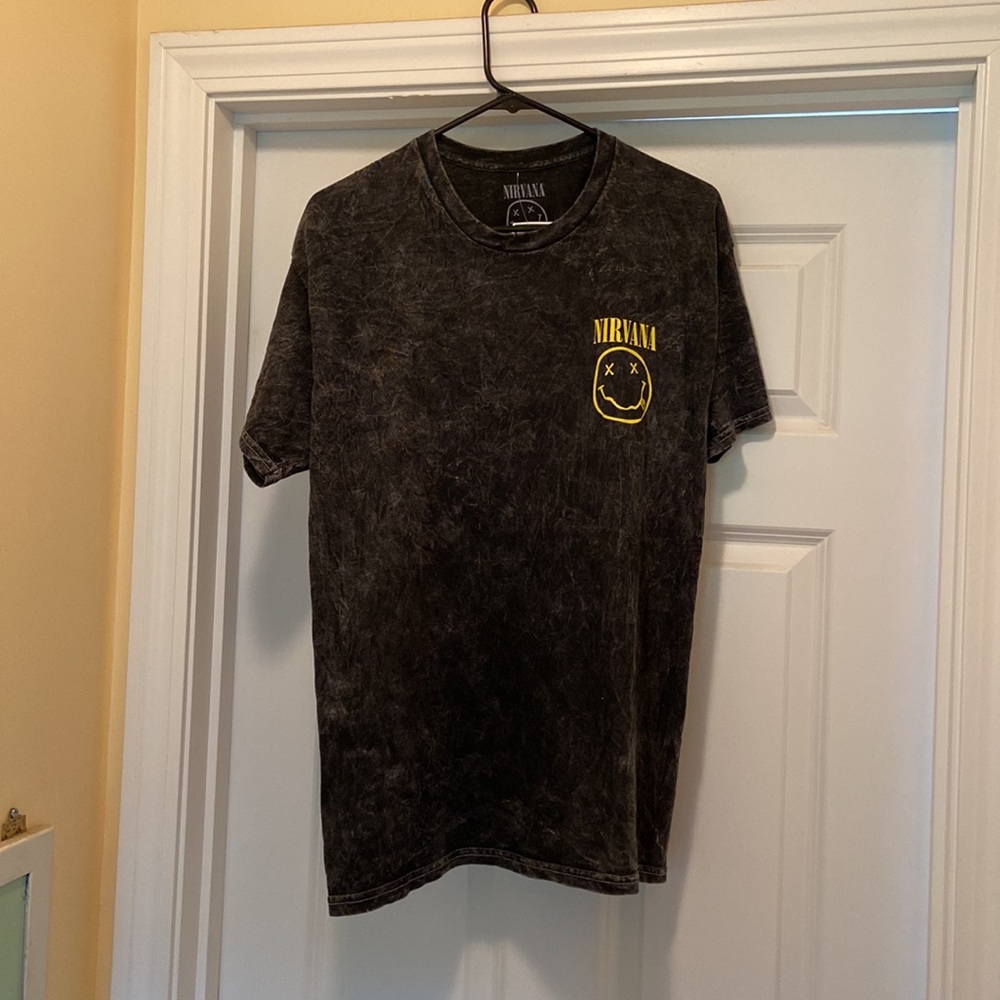 NEW Nirvana T-shirt, Black